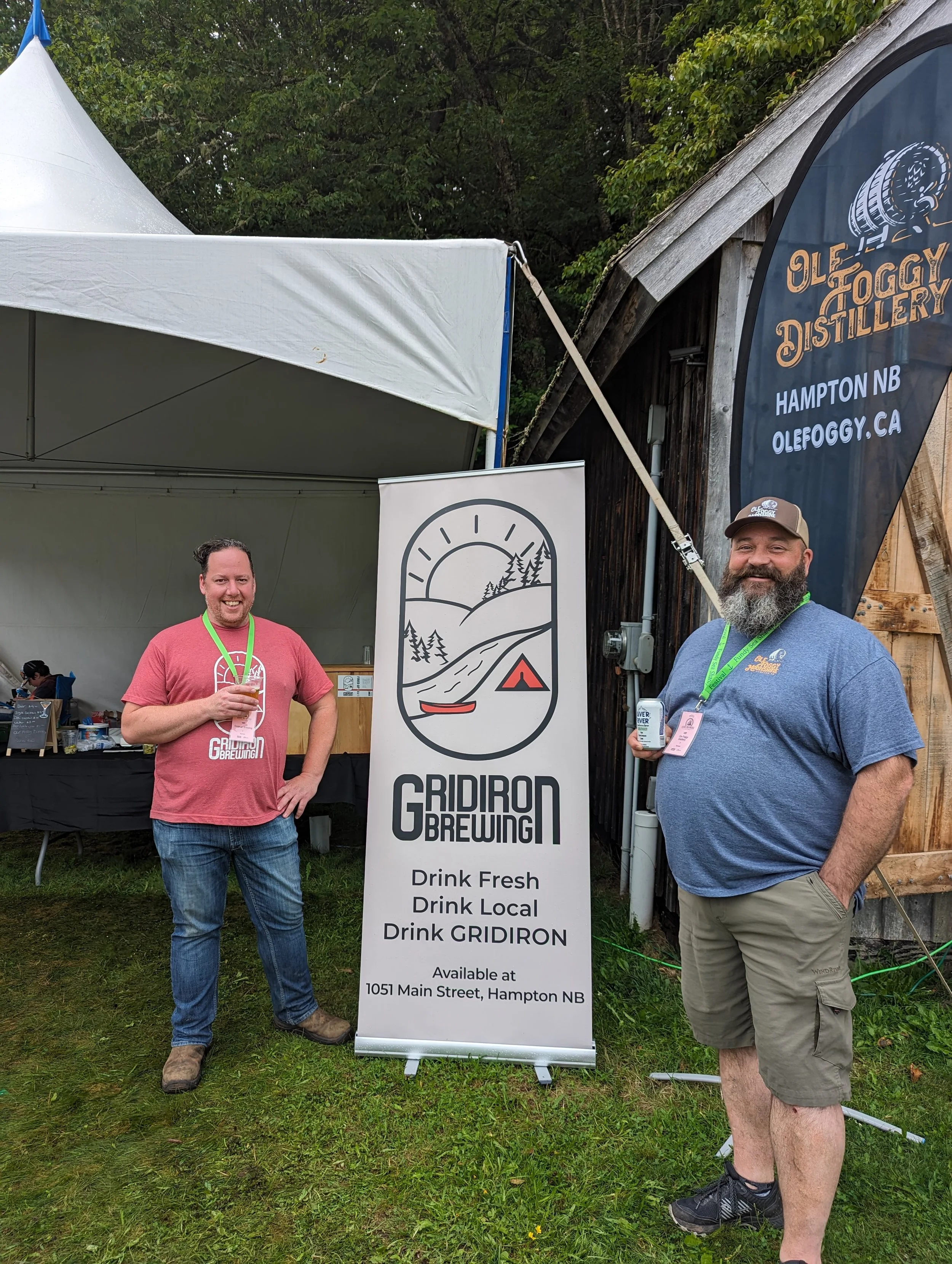 Picture of Luke MacGregor and Aaron Murphy.