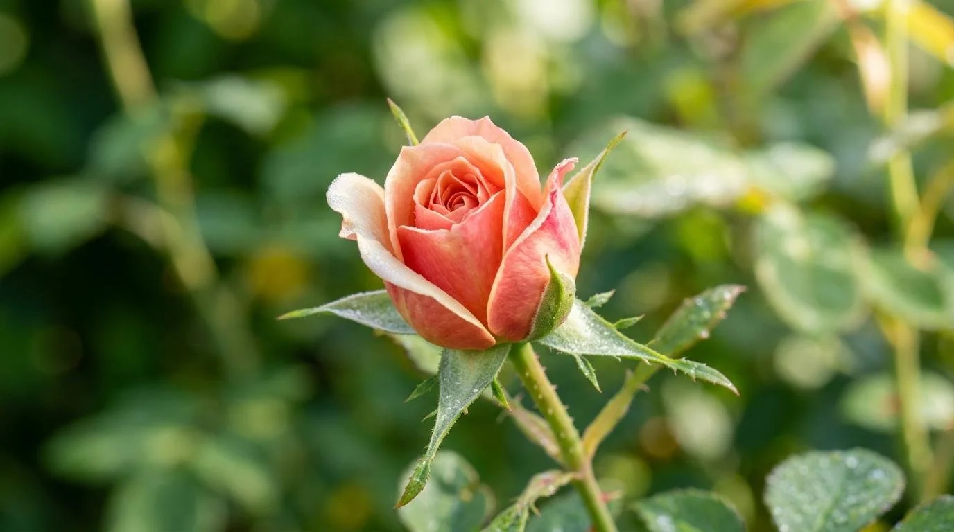 Spring flowers blooming in a garden