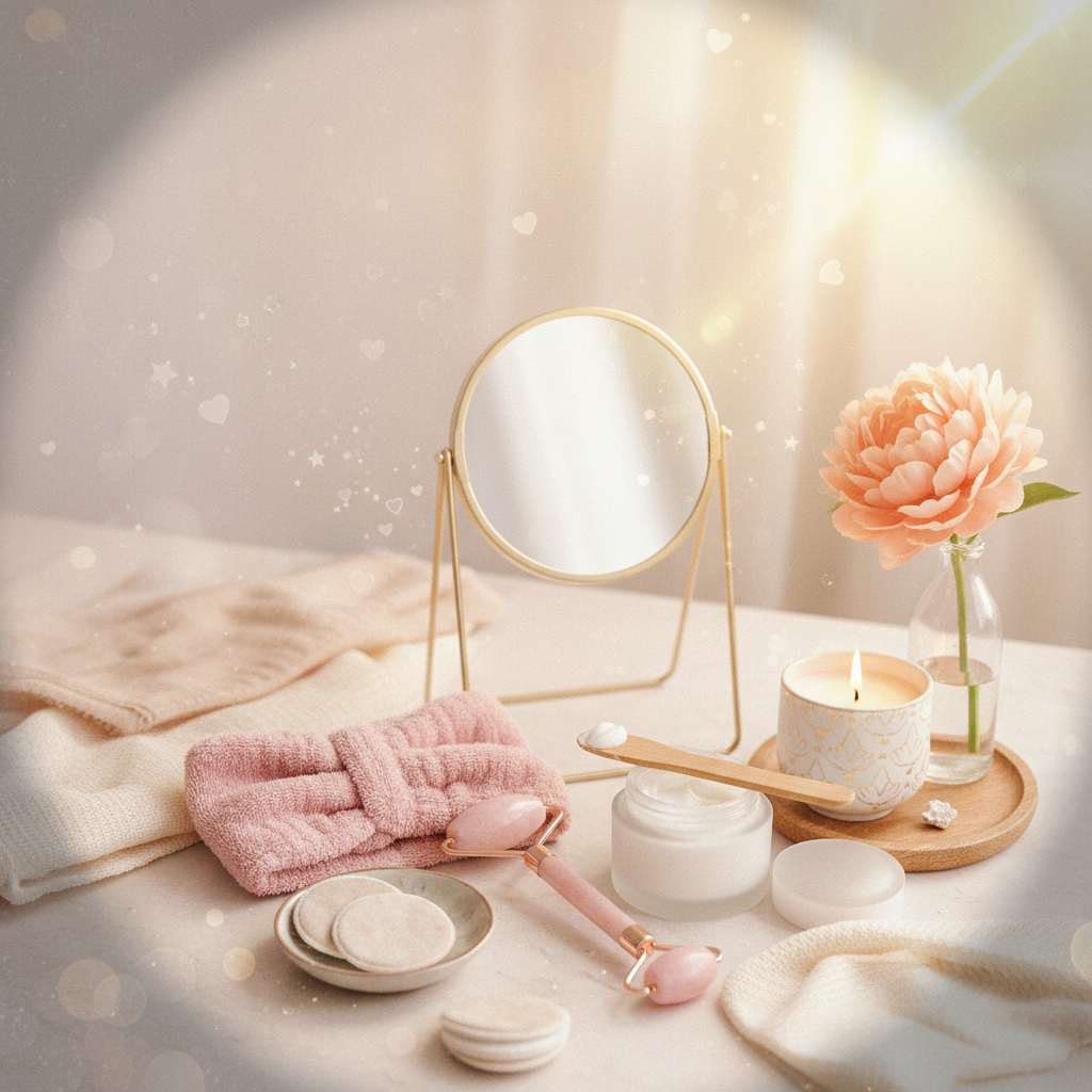 Soft-Girl Glow-Up at Home: Calm, Aesthetic Steps