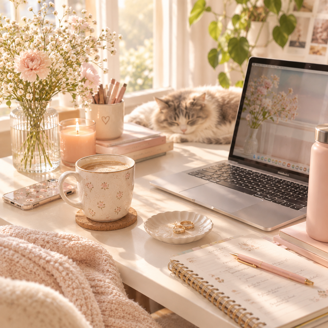 A Week in My Life: Building a Soft, Slow Work From Home Routine