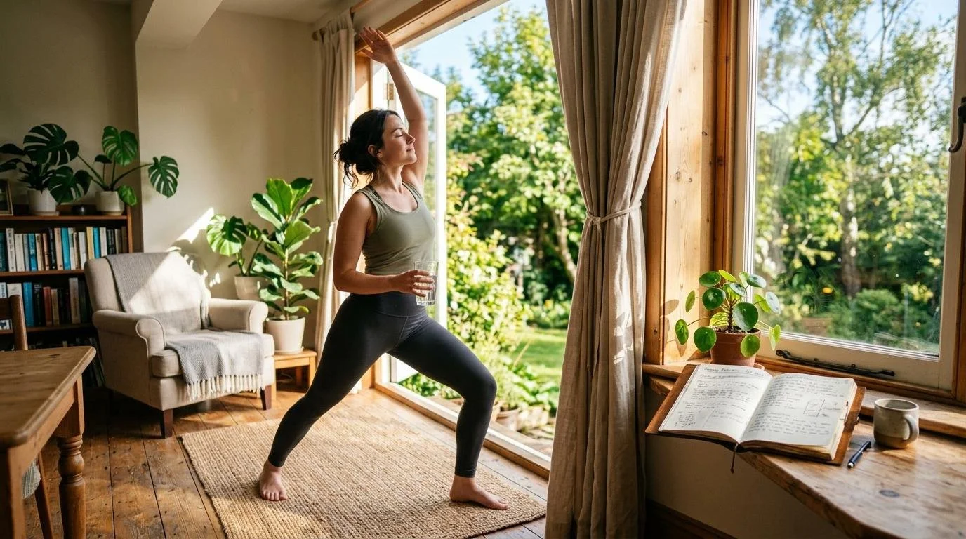 Morning routine with intentional habits