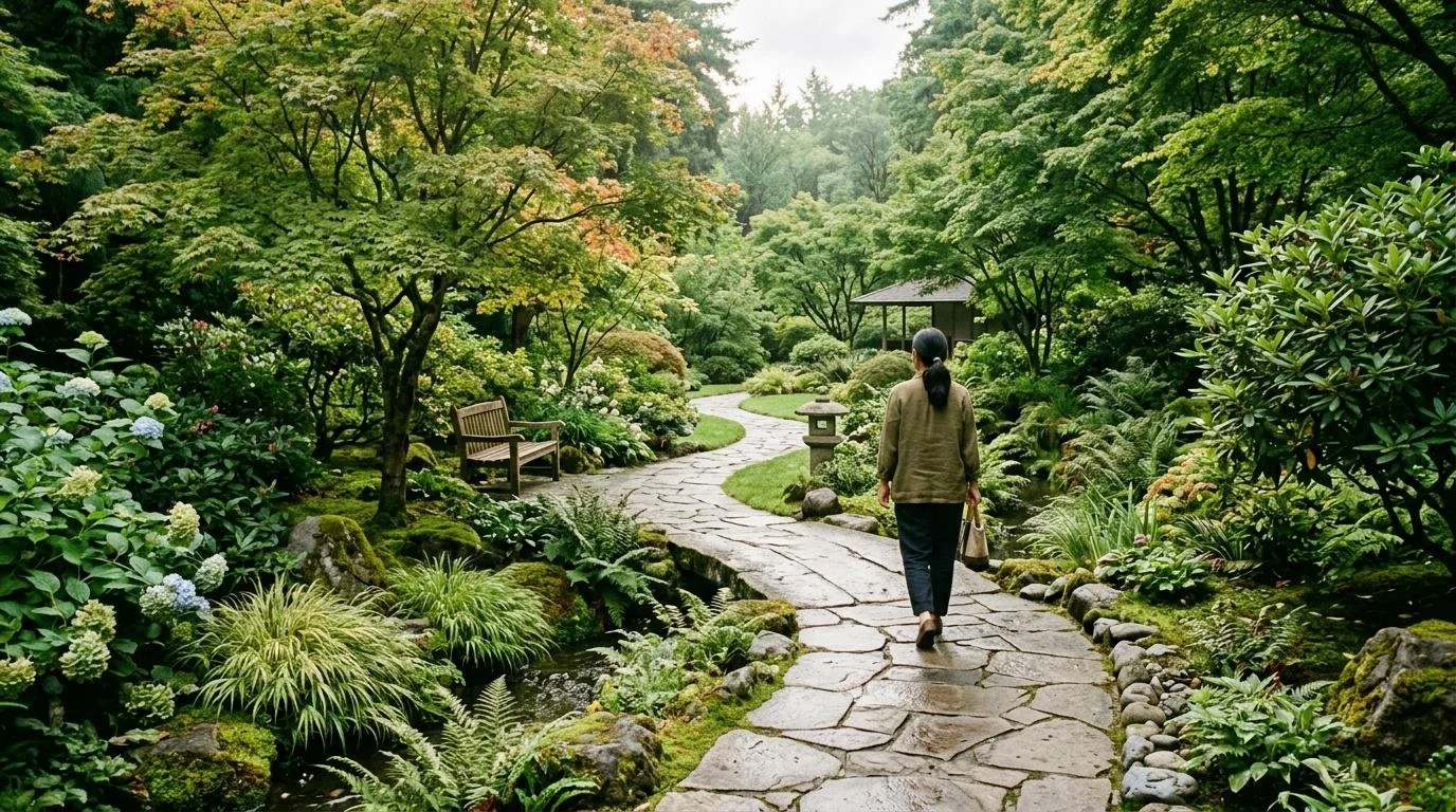 Calm lifestyle with simple habits