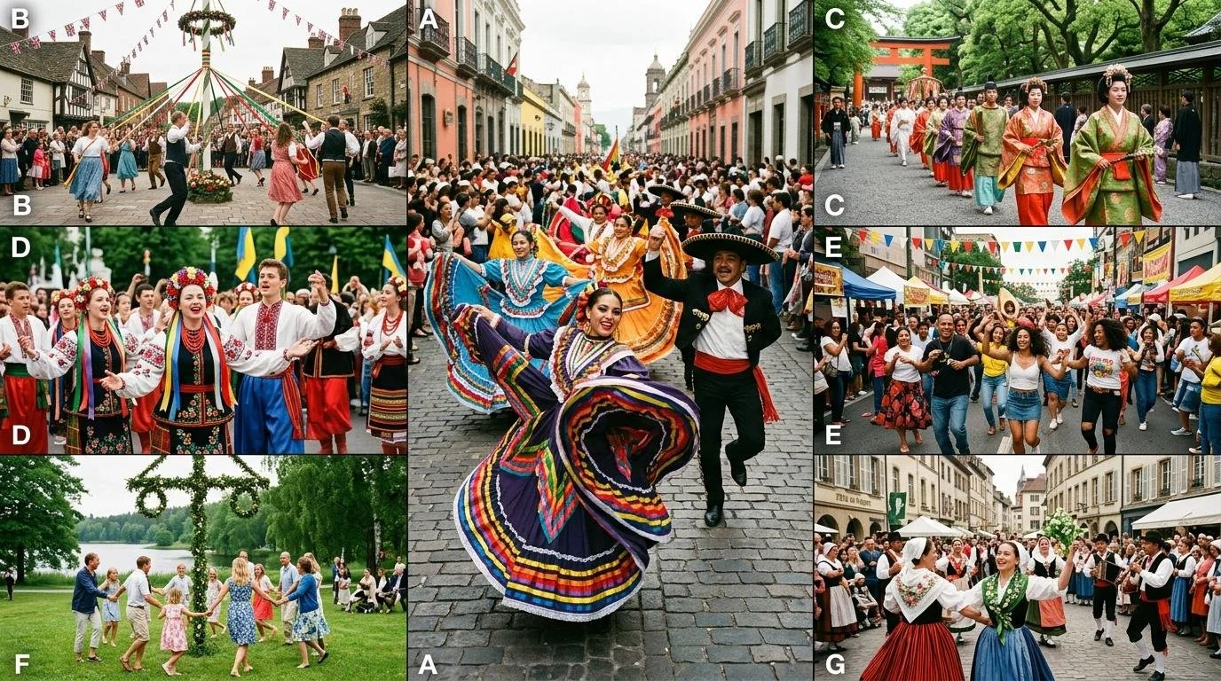 May cultural celebrations and community gatherings