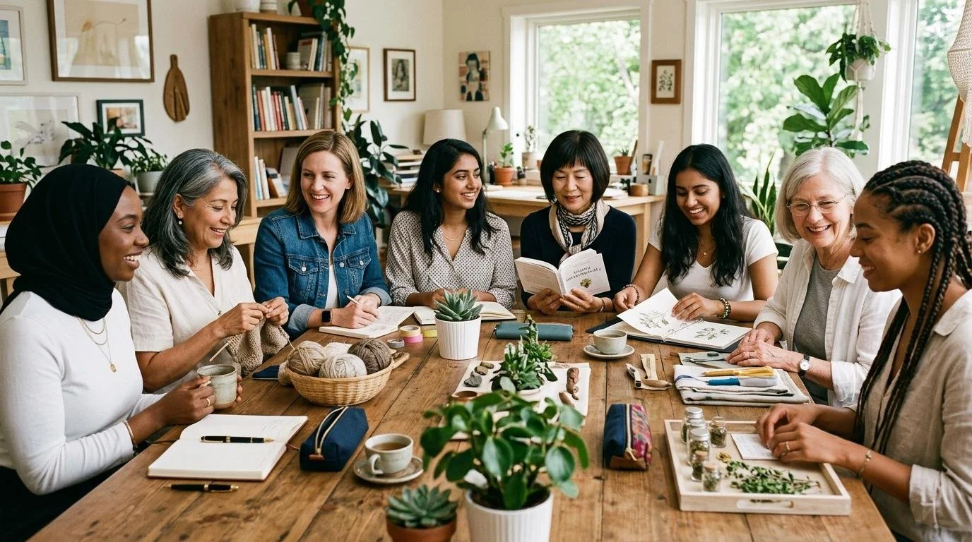 Balanced minimalism for women lifestyle