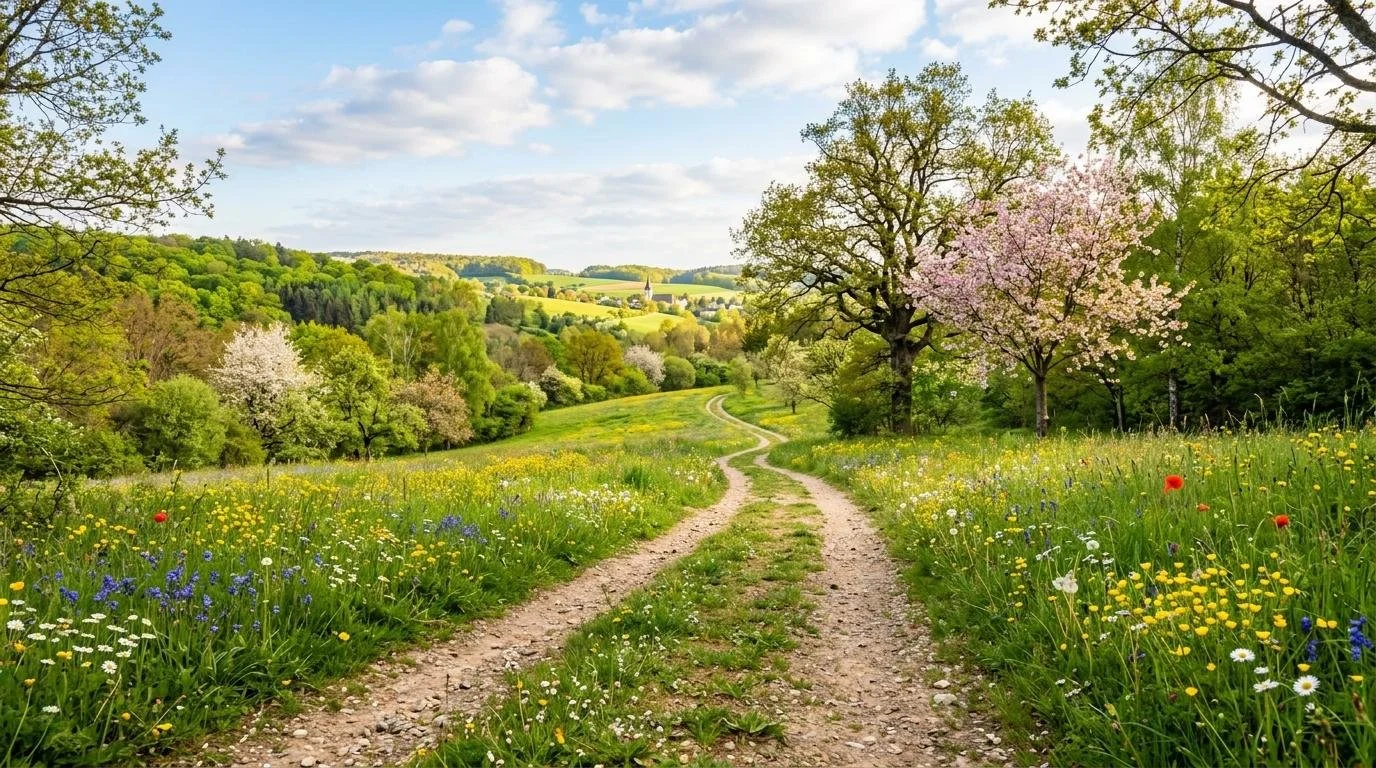 Spring blossoms symbolizing growth and renewal