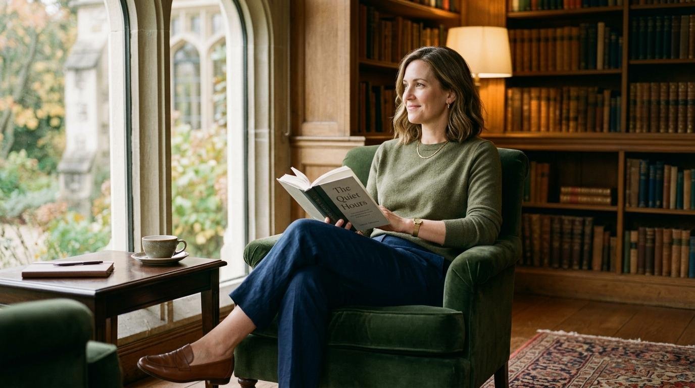Stylish introvert showcasing minimalist fashion