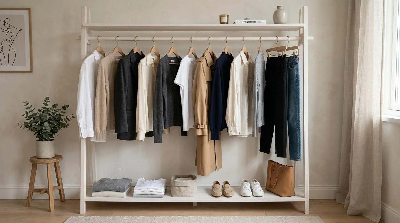 minimal wardrobe capsule