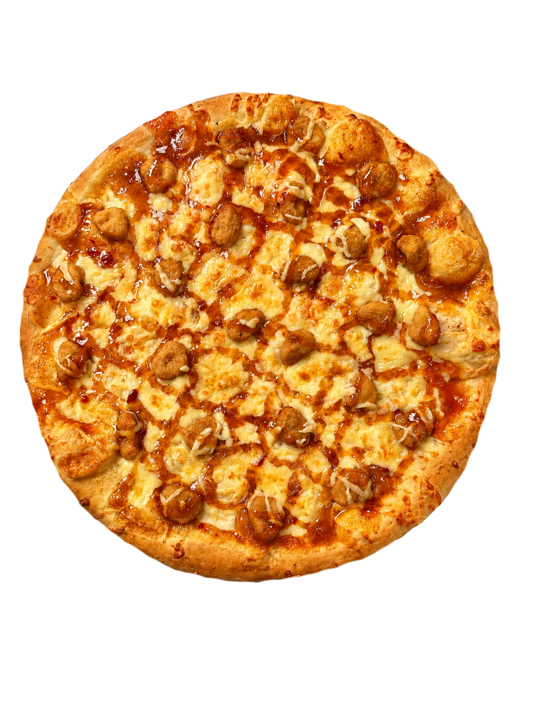 Rebanadas de pizza y refresco