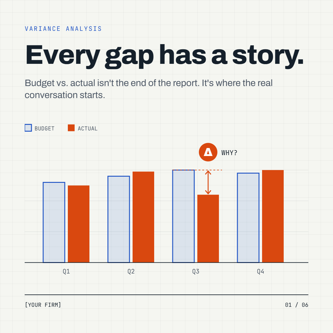 Graphic 1.1 Every gap has a story