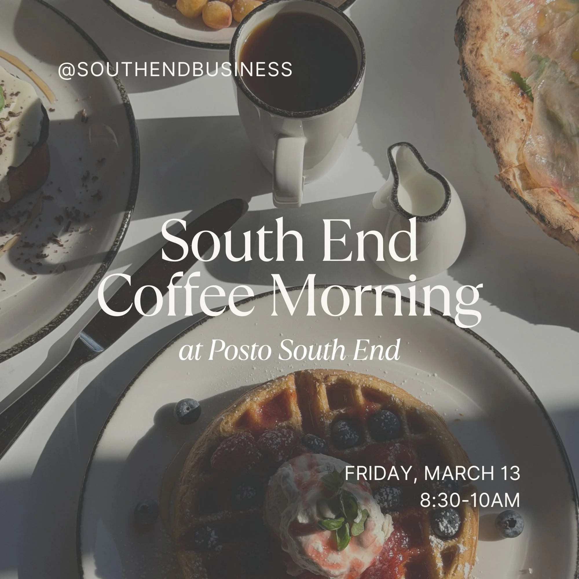 South End Coffee Morning at Posto