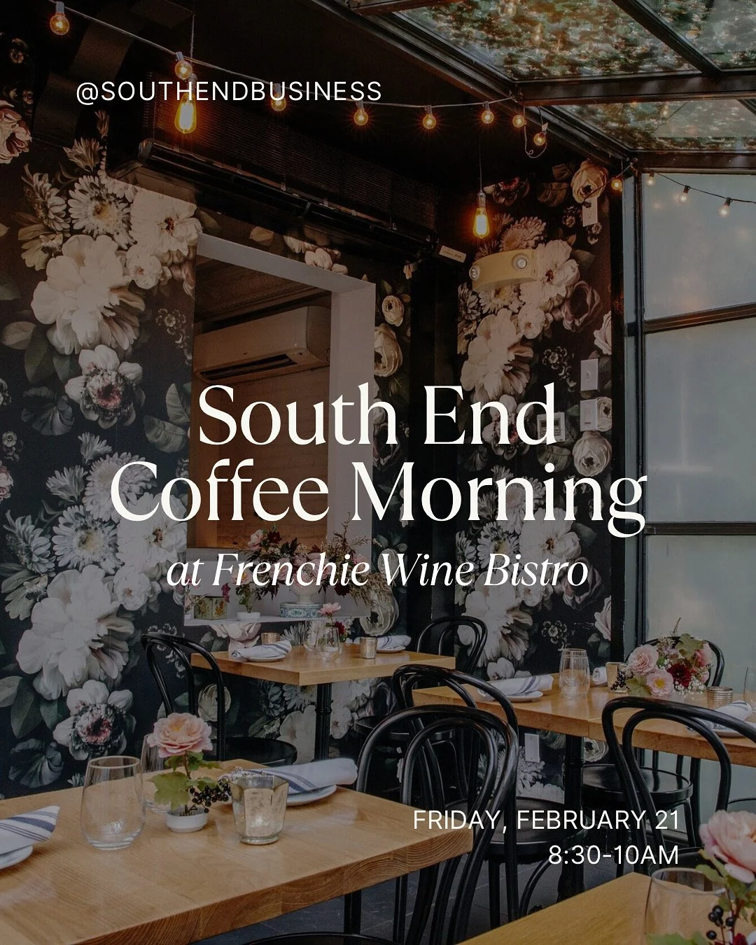 South End Coffee Morning at Frenchie