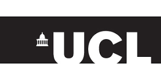 UCL logo with a black background and white text