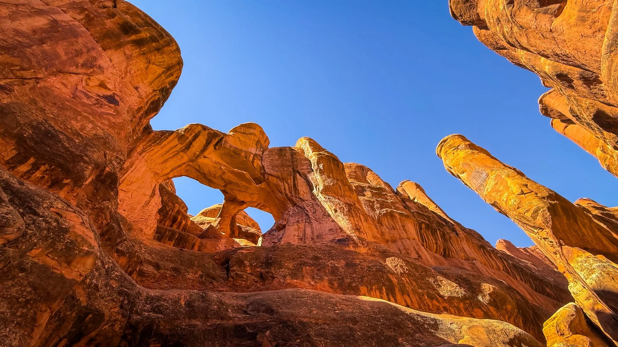 Arches National Park, kickin it in the fins
