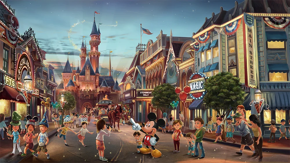 Main Street Illustration