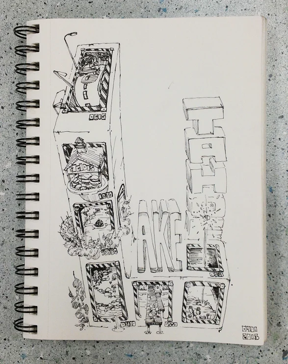 Travel Sketch 3