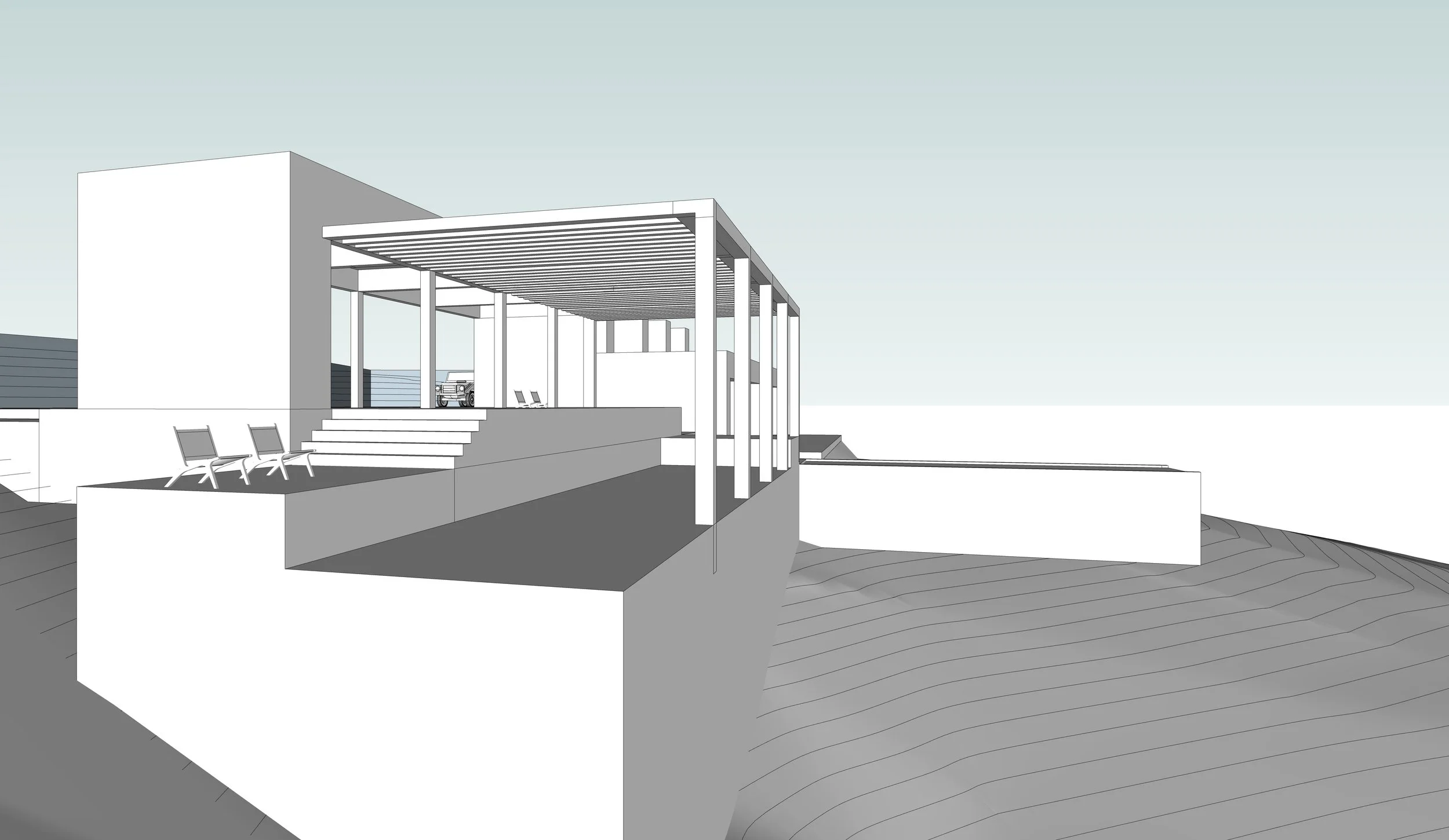 Opening toward Playa Manzanillo Bay