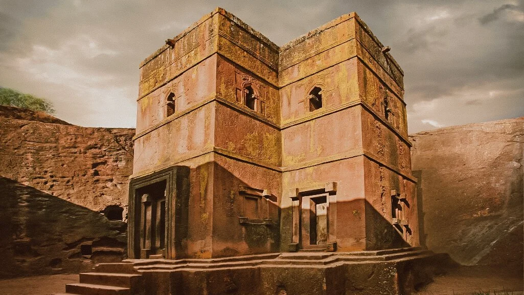 a view of Church of Saint George| Lalibela