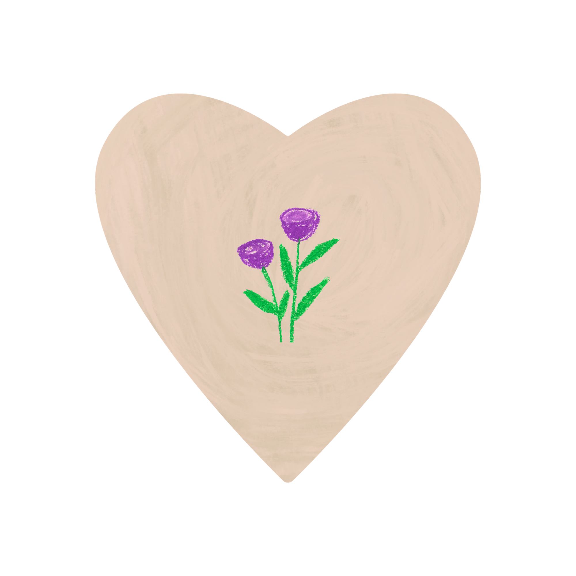 Geometric drawing of an outline square with sections divided by vertical, horizontal, and diagonal lines.