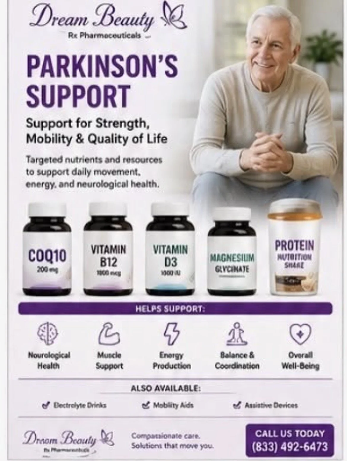 Parkinson’s Support Wellness Bundle
