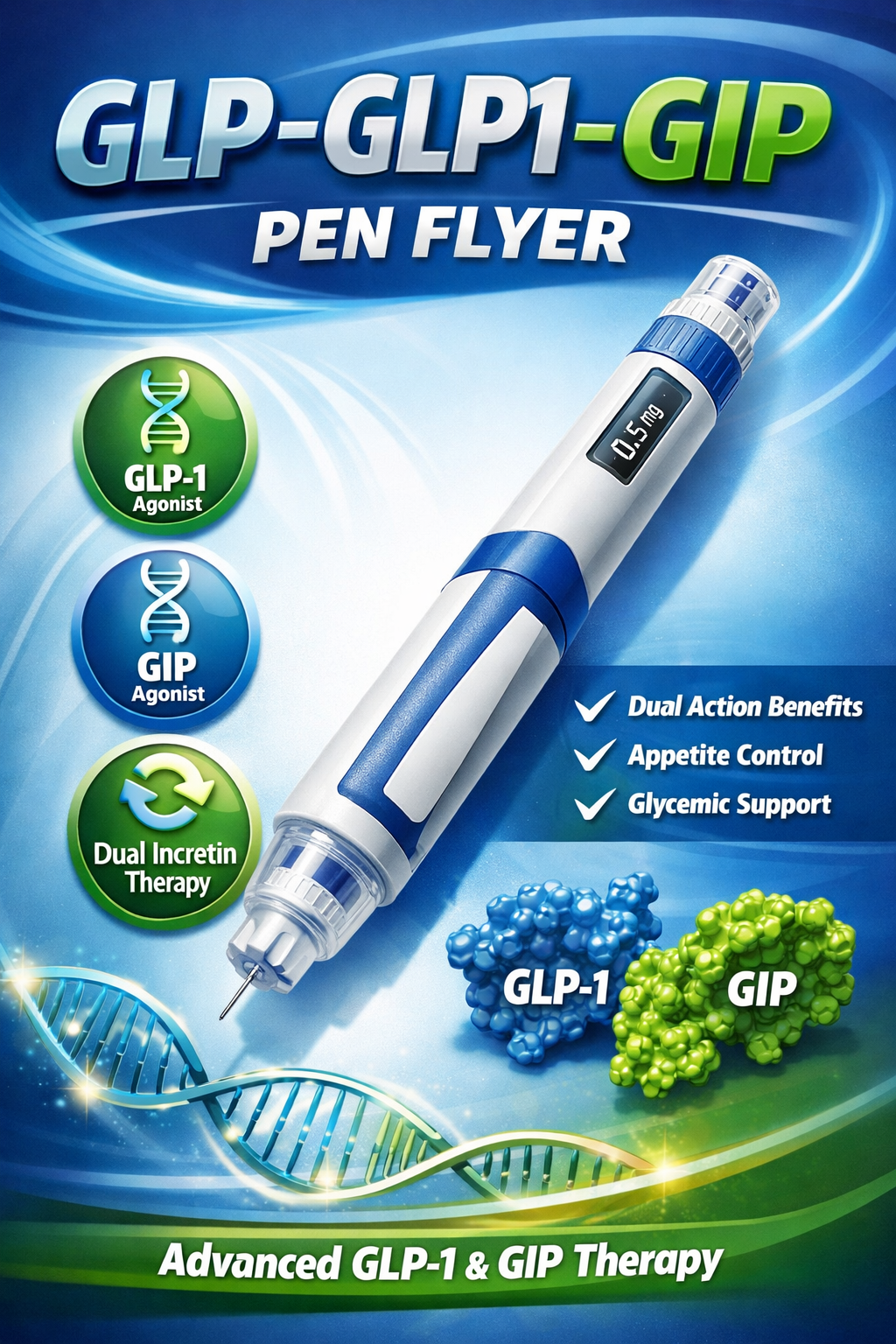 Semaglutide Replaceable Pen & Cartridges