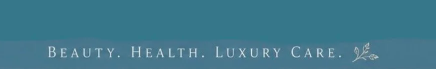 Text reads 'Beauty. Health. Luxury Care.'