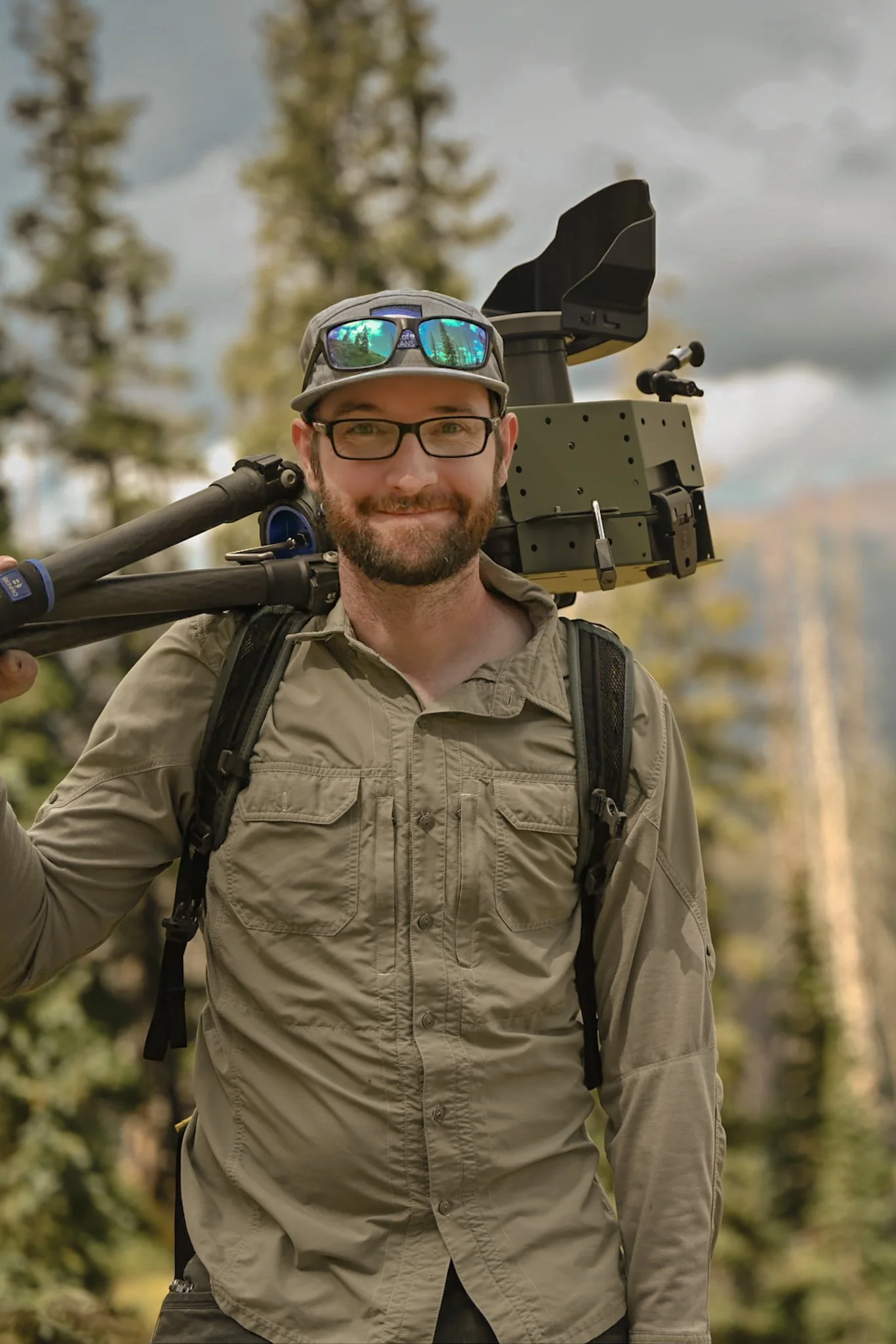 Cody Looman, camera trapper for The Wild Cat Imaging Project.