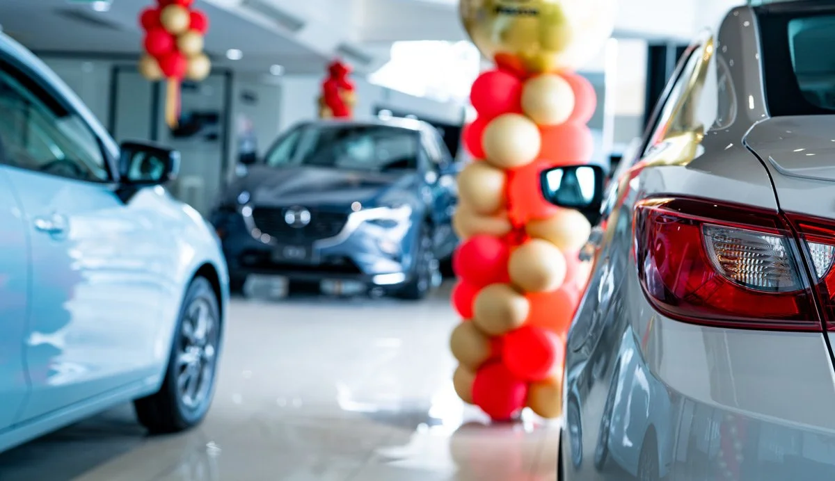 dealership showroom