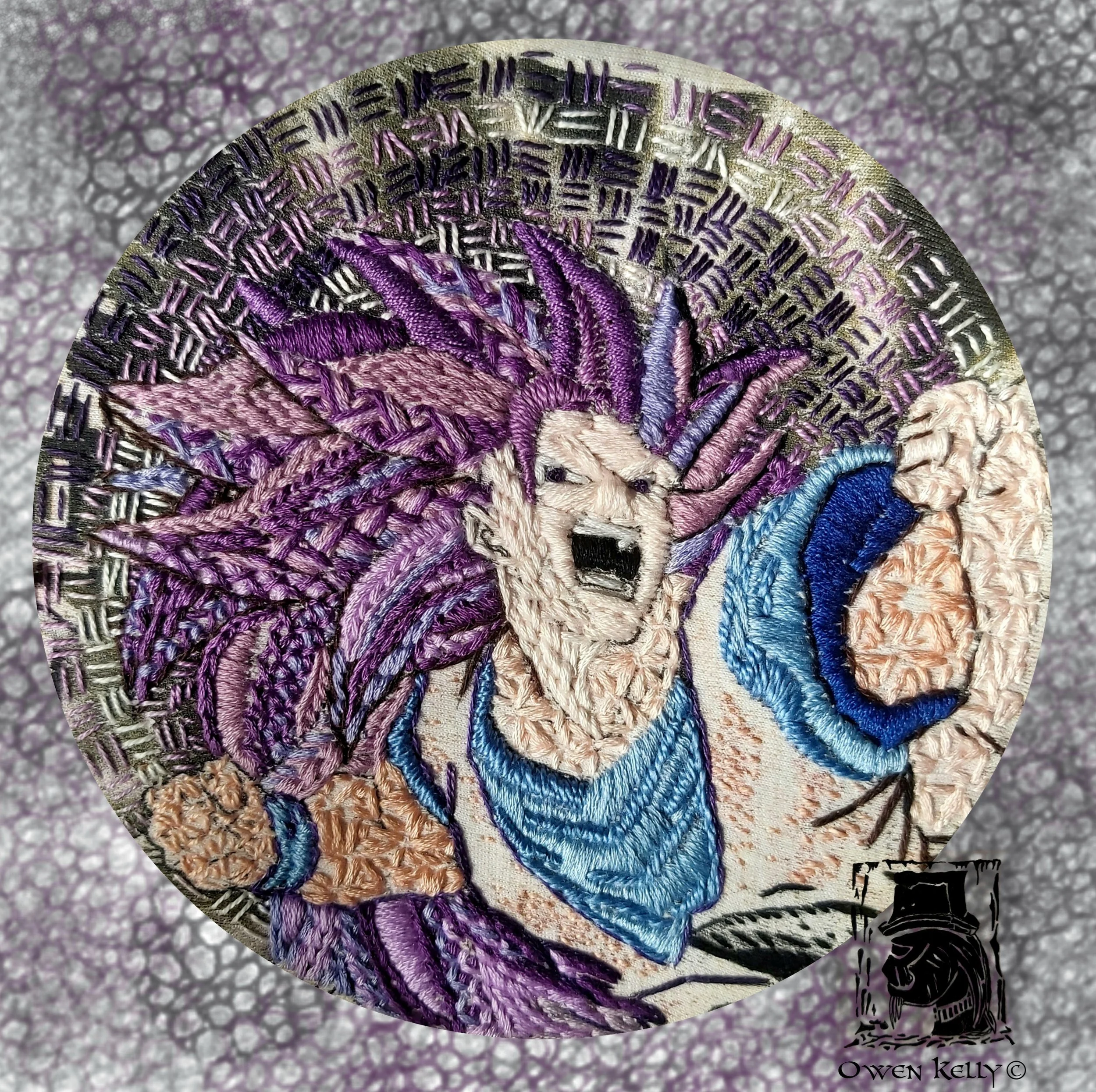 Embroidered Goku