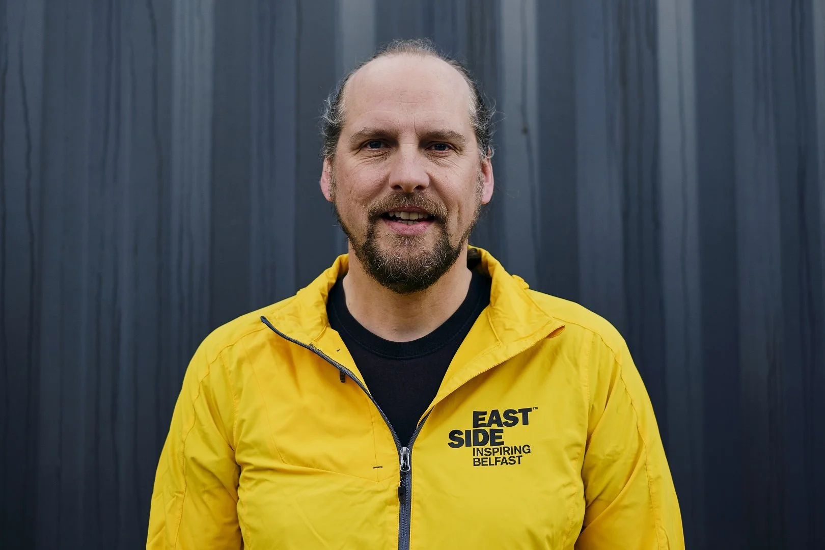 A portrait photograph of tour guide Peter McCabe