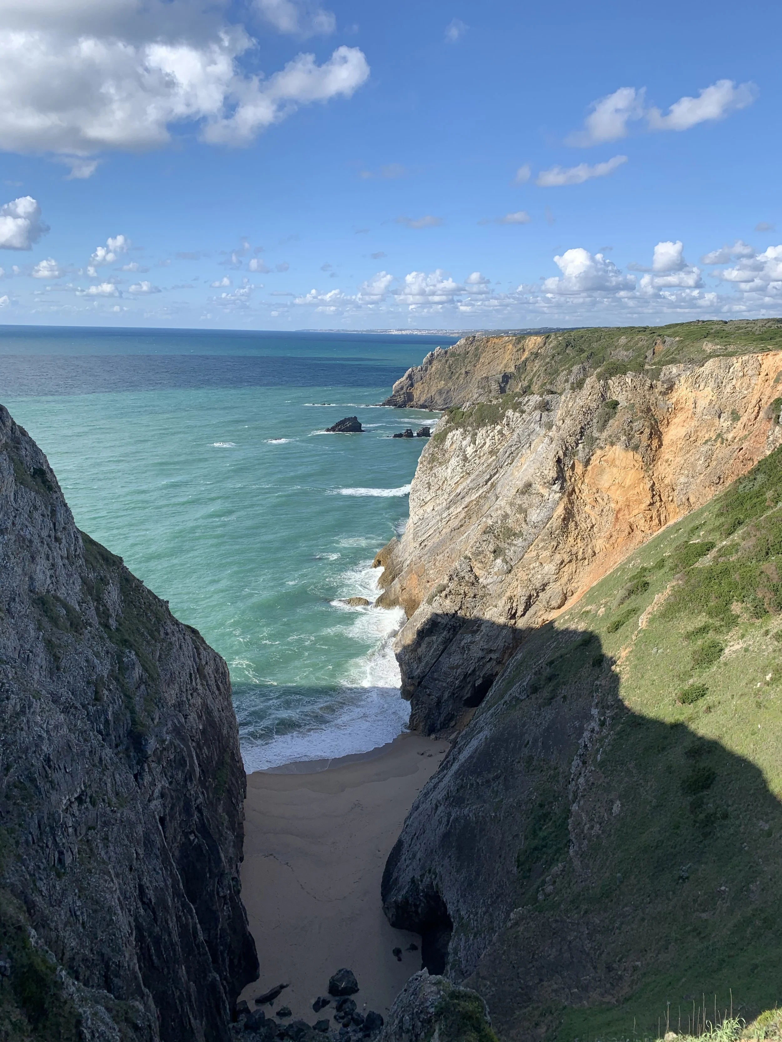 secret beach in Portugal