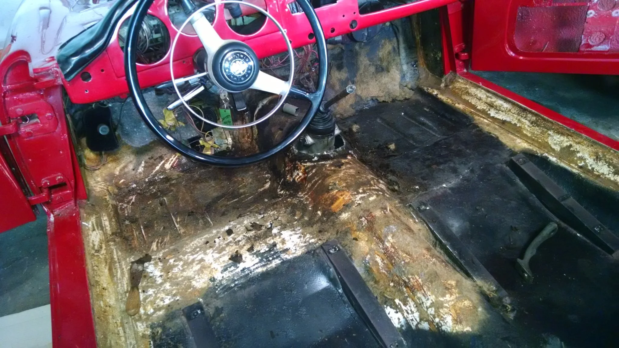 Alfa Romeo Interior Before