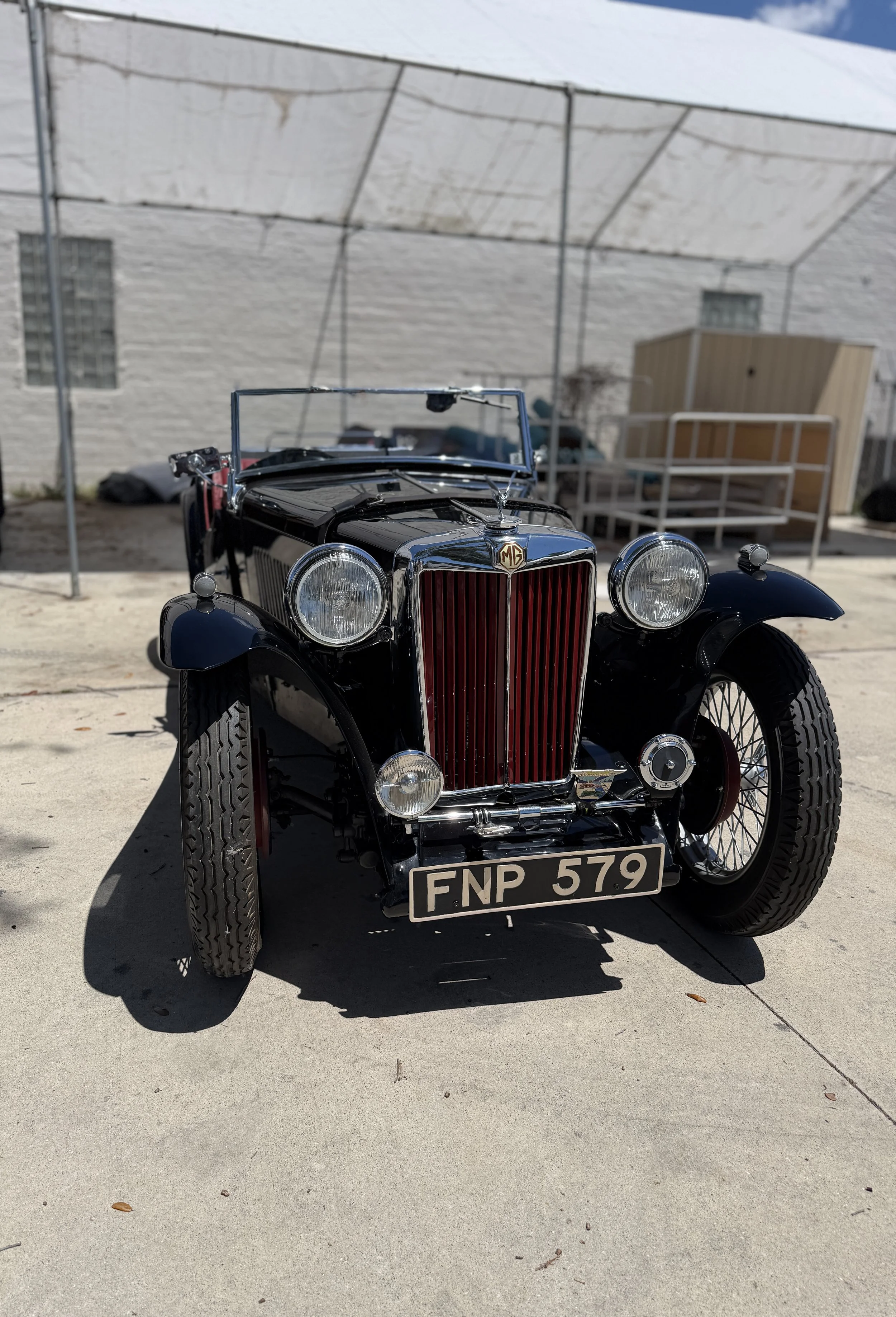 1950s MG TC Roadster