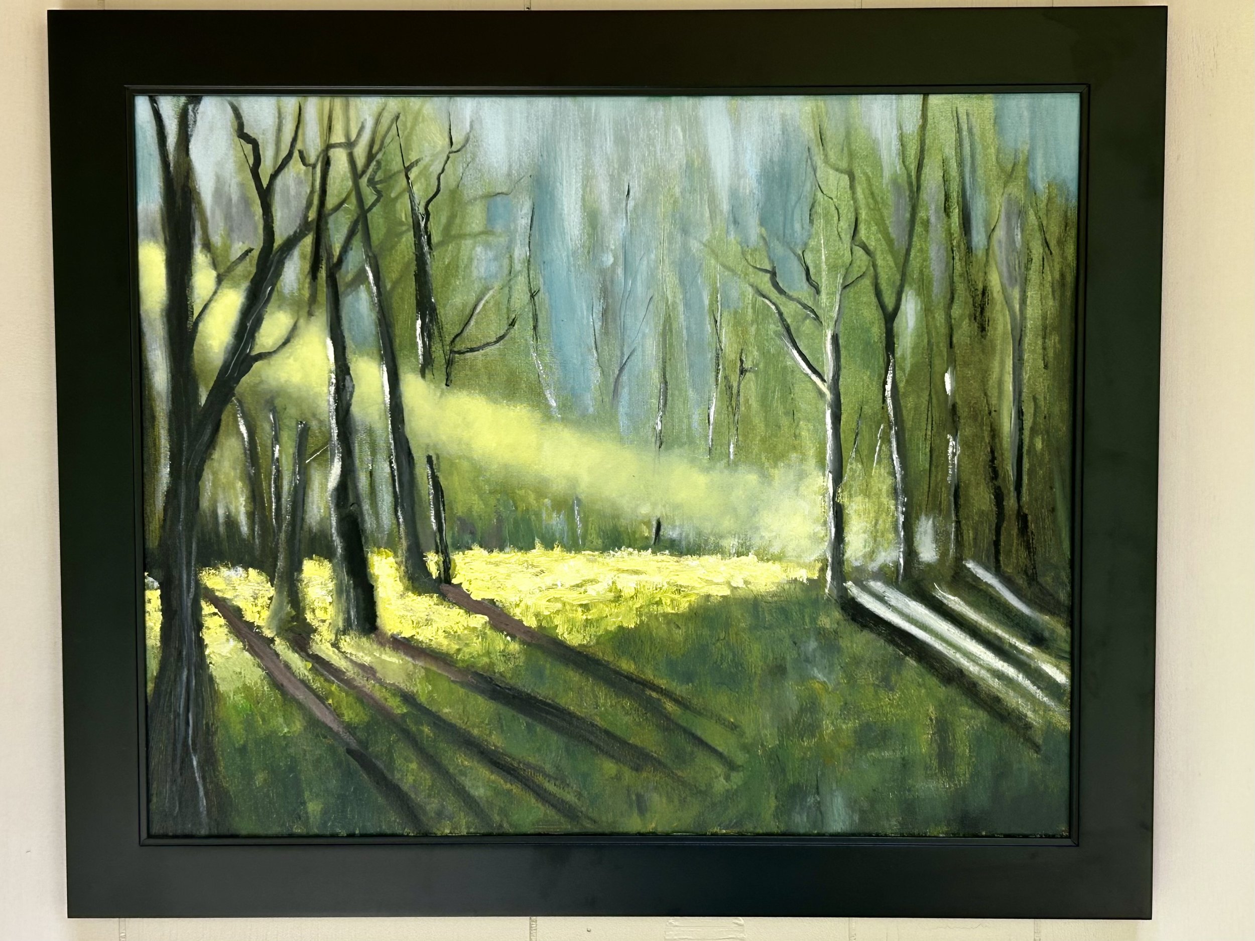 Sunlight Through Trees