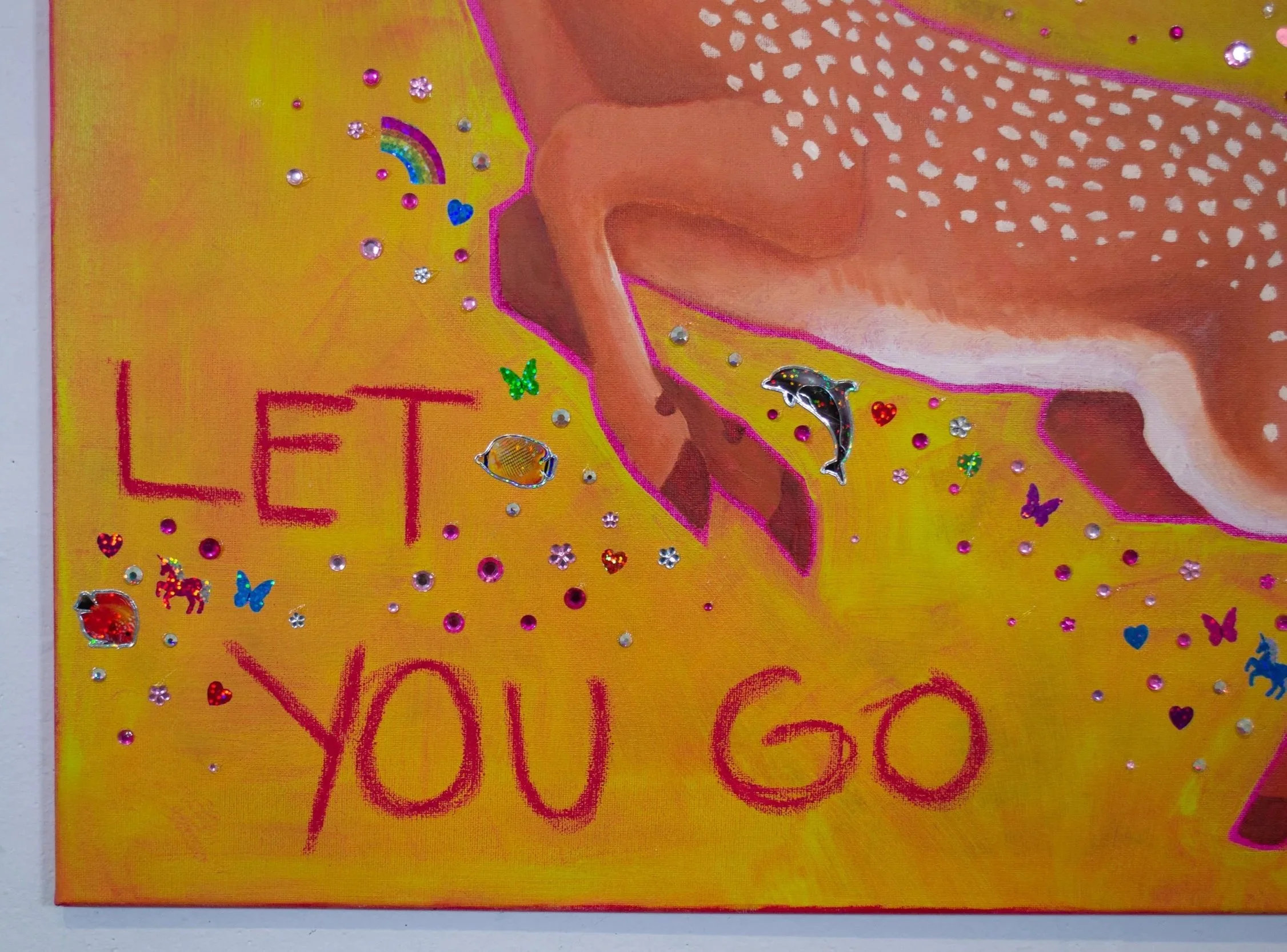 "I Will Never Let You Go" 24x20

Oil, Oil Pastel, & Applique