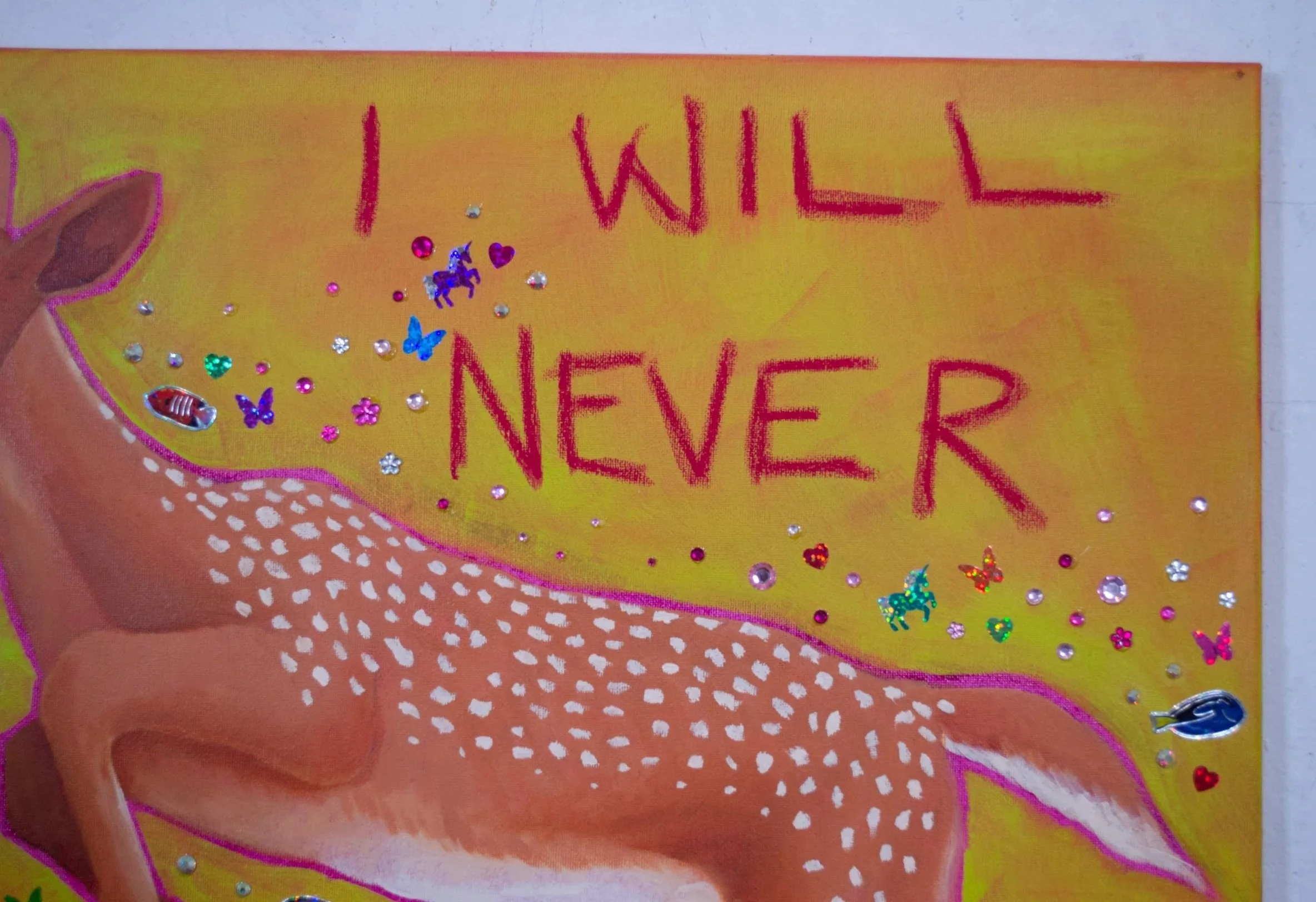"I Will Never Let You Go" 24x20

Oil, Oil Pastel, & Applique