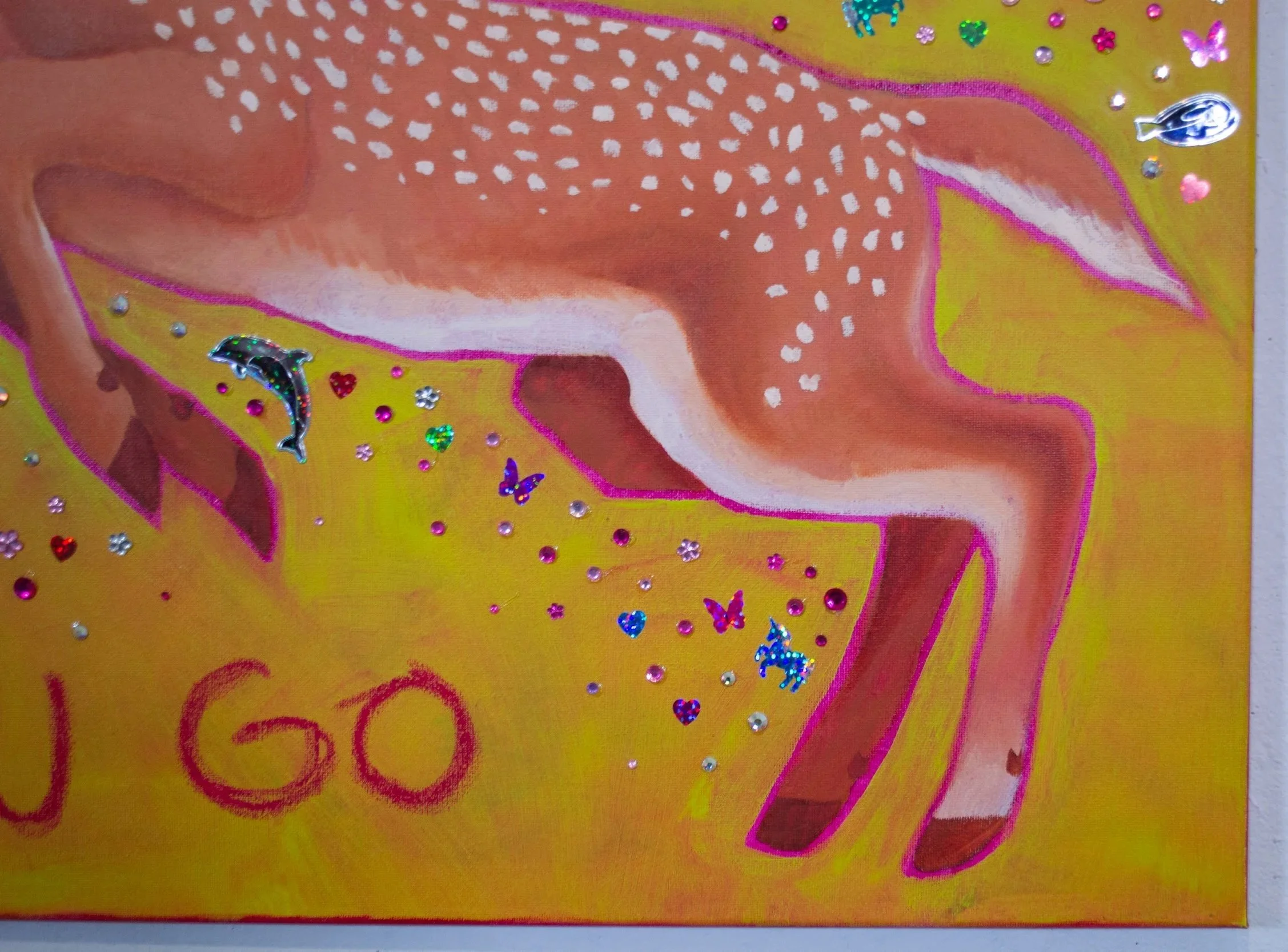 "I Will Never Let You Go" 24x20

Oil, Oil Pastel, & Applique