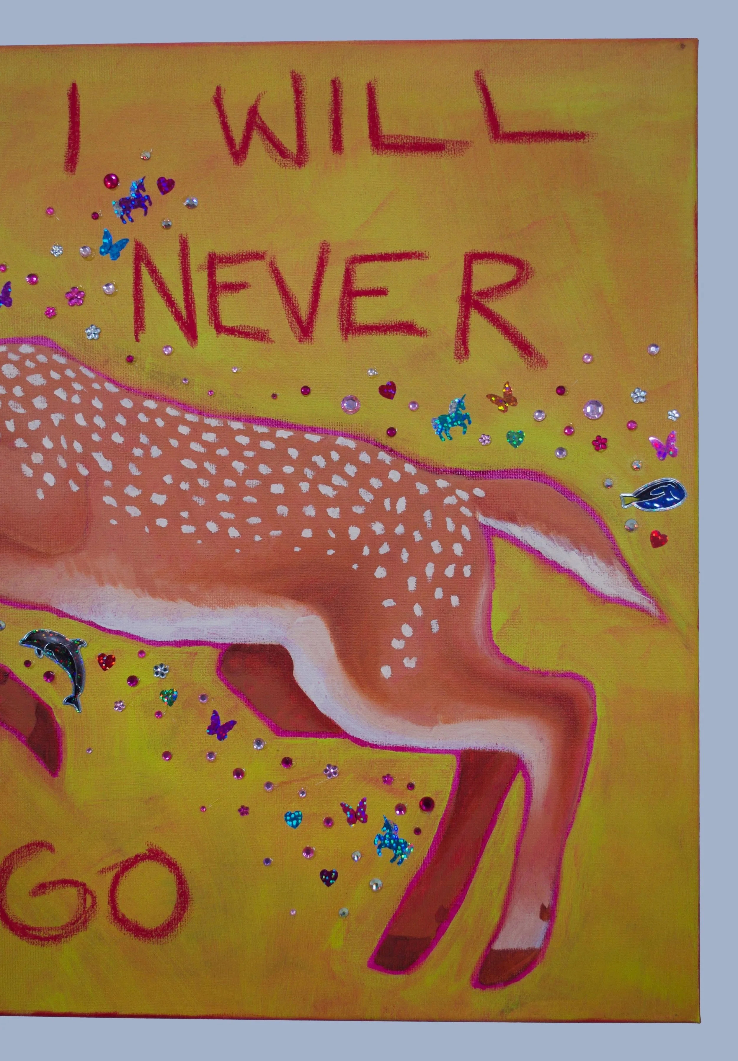 "I Will Never Let You Go" 24x20

Oil, Oil Pastel, & Applique