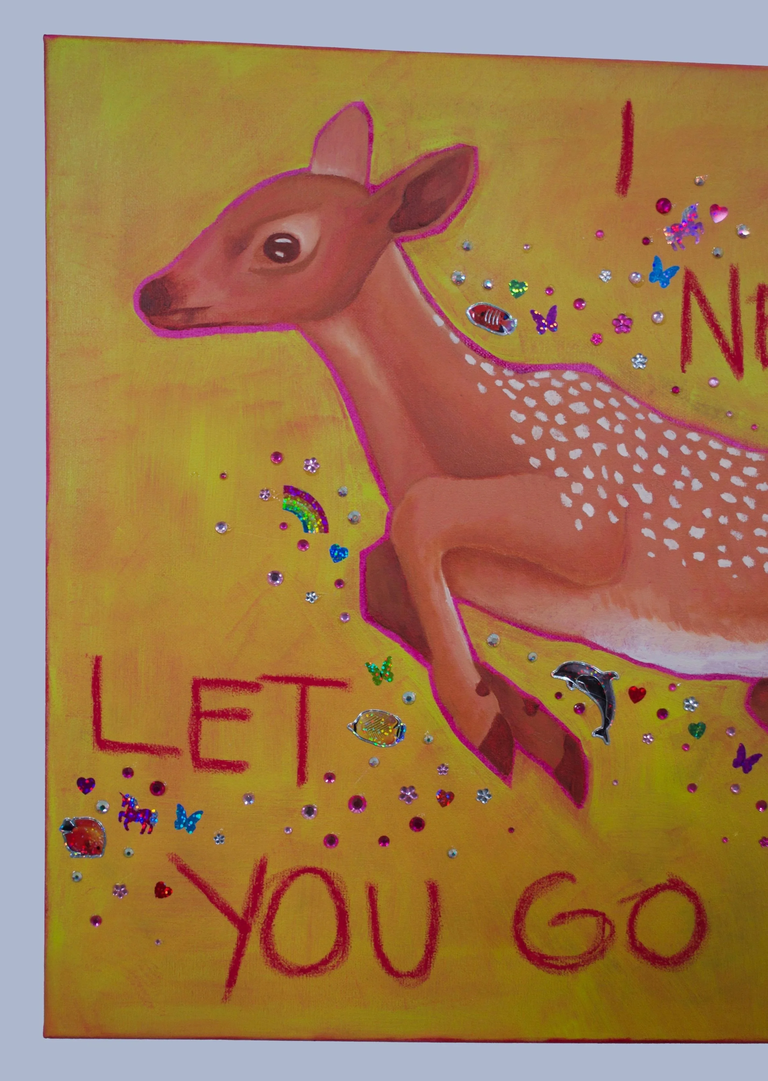 "I Will Never Let You Go" 24x20

Oil, Oil Pastel, & Applique