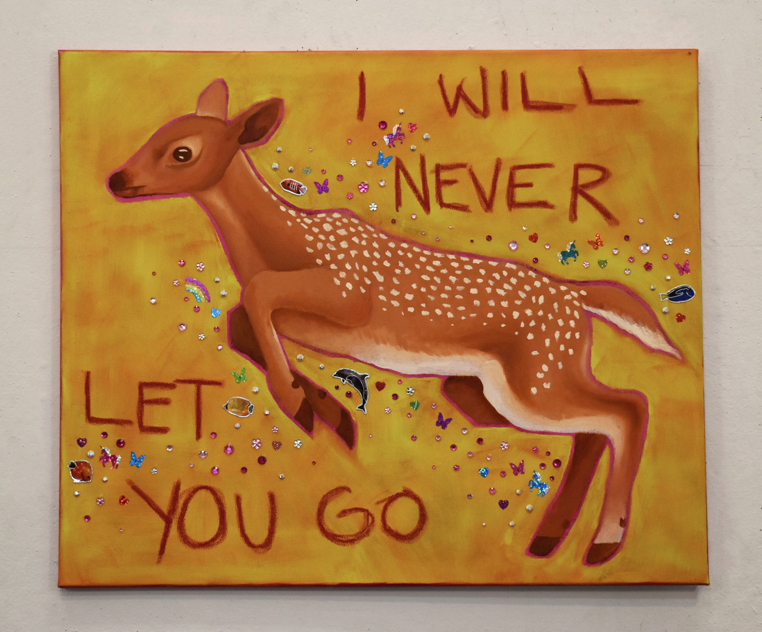 "I Will Never Let You Go" 20x24 2025