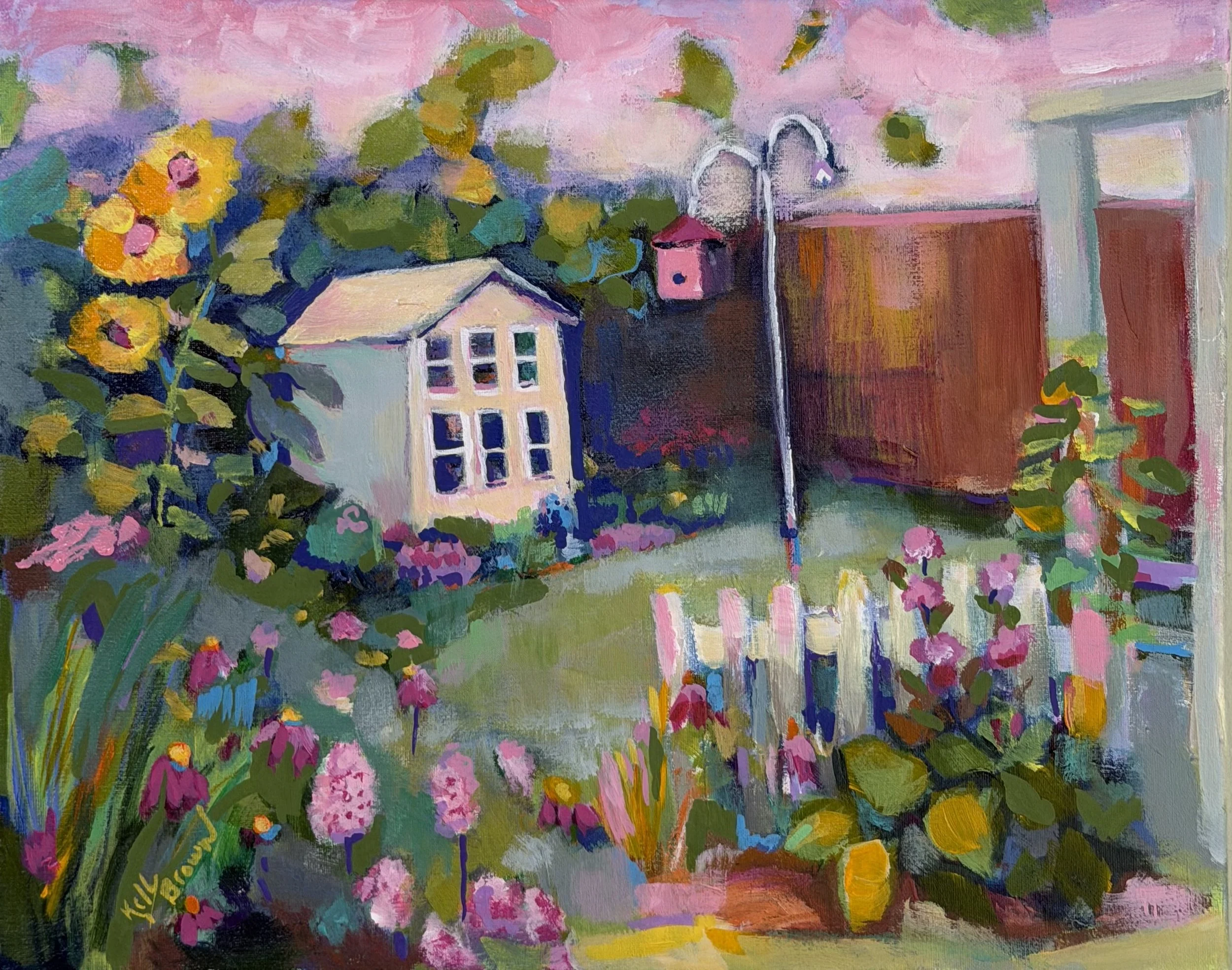 Back yard garden