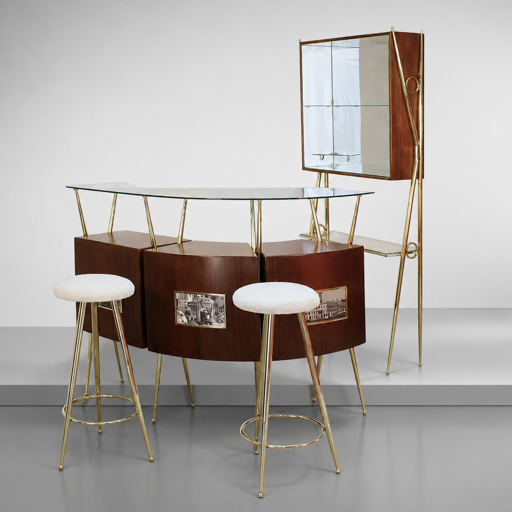  GIO PONTI ATTR. 
 STARTING BID €3,4K 
 ESTIMATE: €4K–€5K 
 UNDERVALUED ↓ 