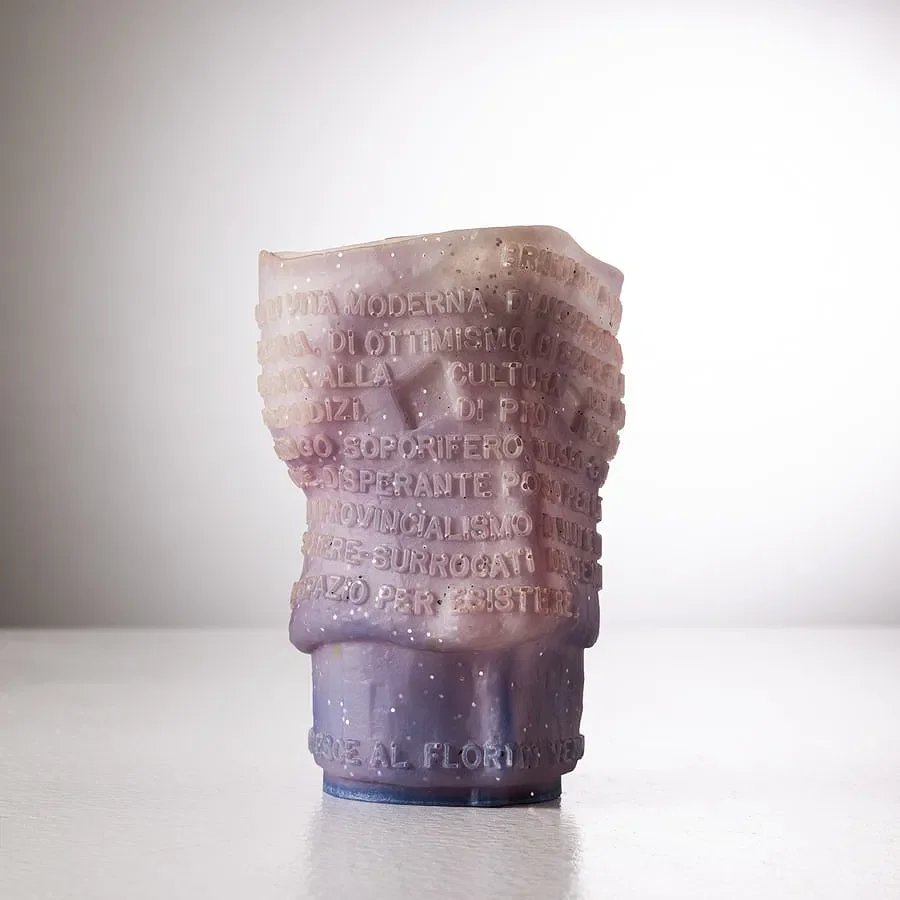  GAETANO PESCE 
 STARTING BID €200 
 ESTIMATE: €200–€500 
 UNDERVALUED ↓ 