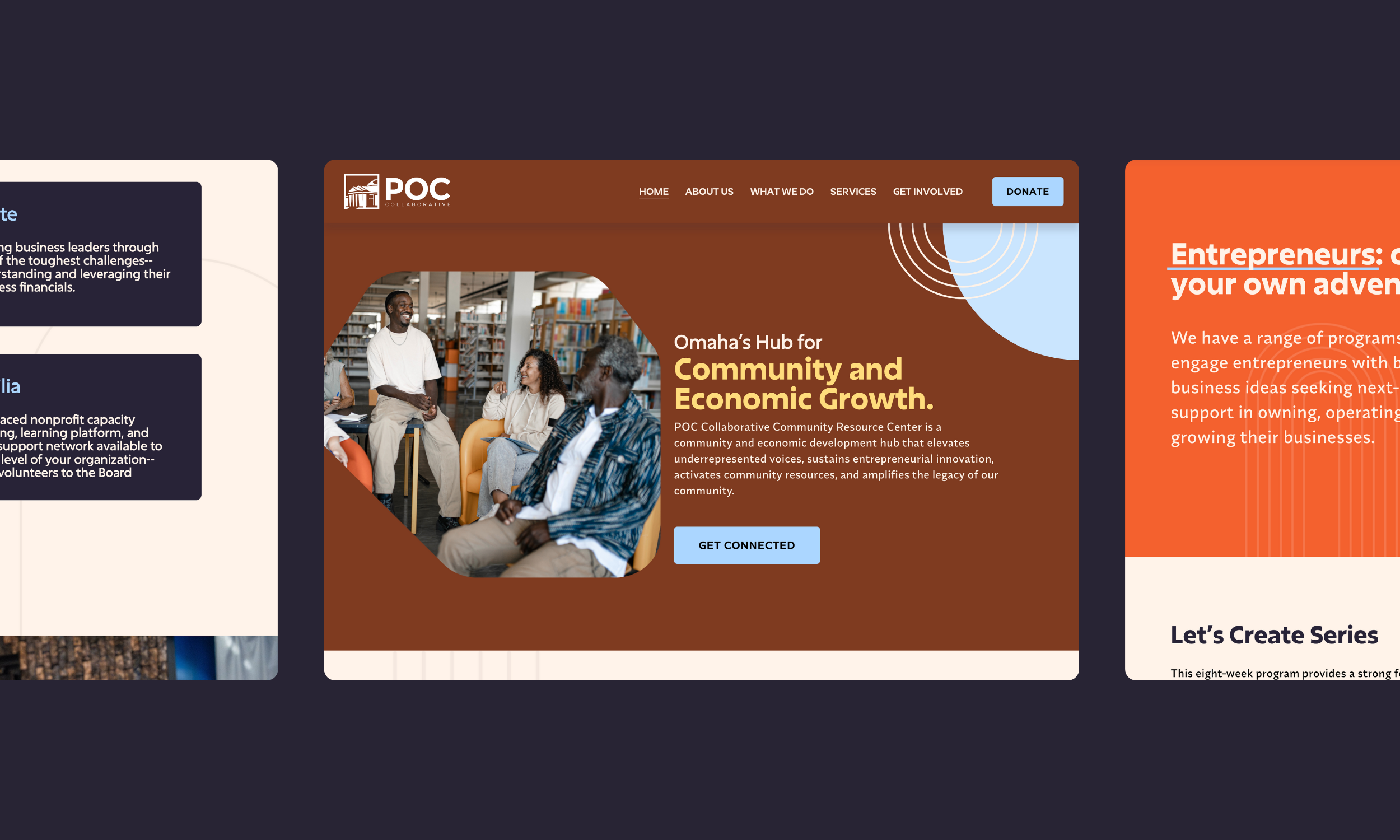 Design Sprint: Vibrant Nonprofit Squarespace Website Launch