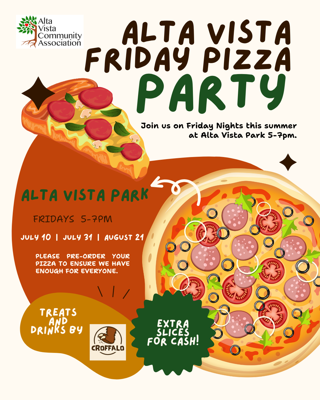 Alta Vista Pizza Nights