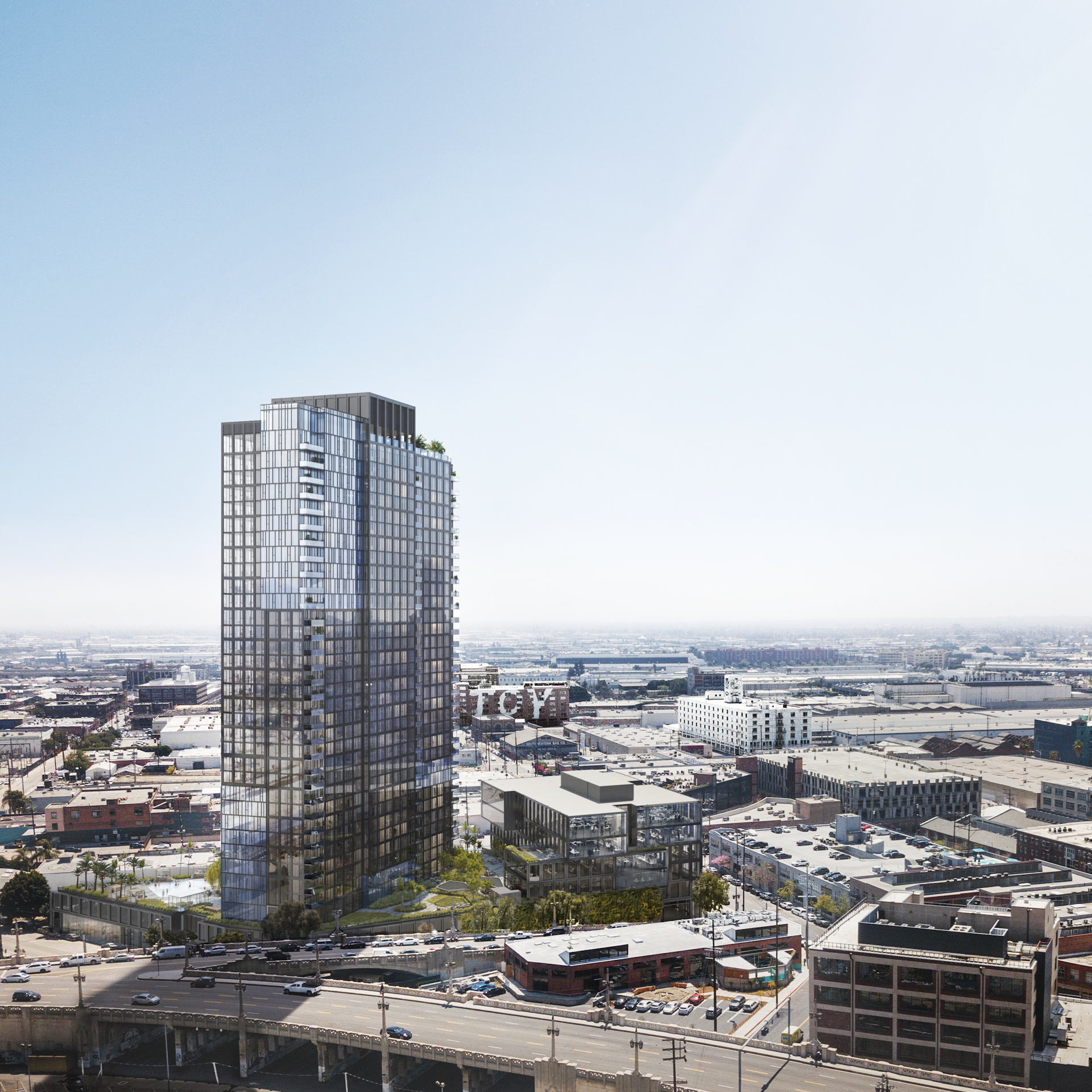 Arts District High Rise Nearly Complete