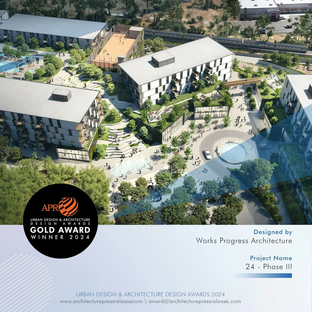 24 Receives Urban Design &amp; Architecture Gold Award