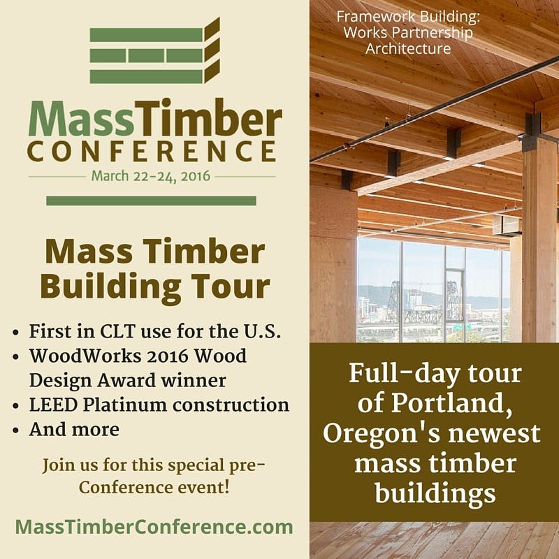 Mass Timber Conference 2016