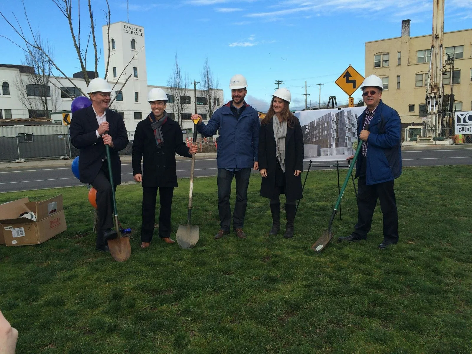 Block 75 Groundbreaking Ceremony