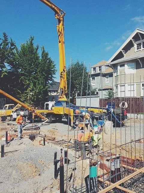Langano Apartments / First concrete pour!