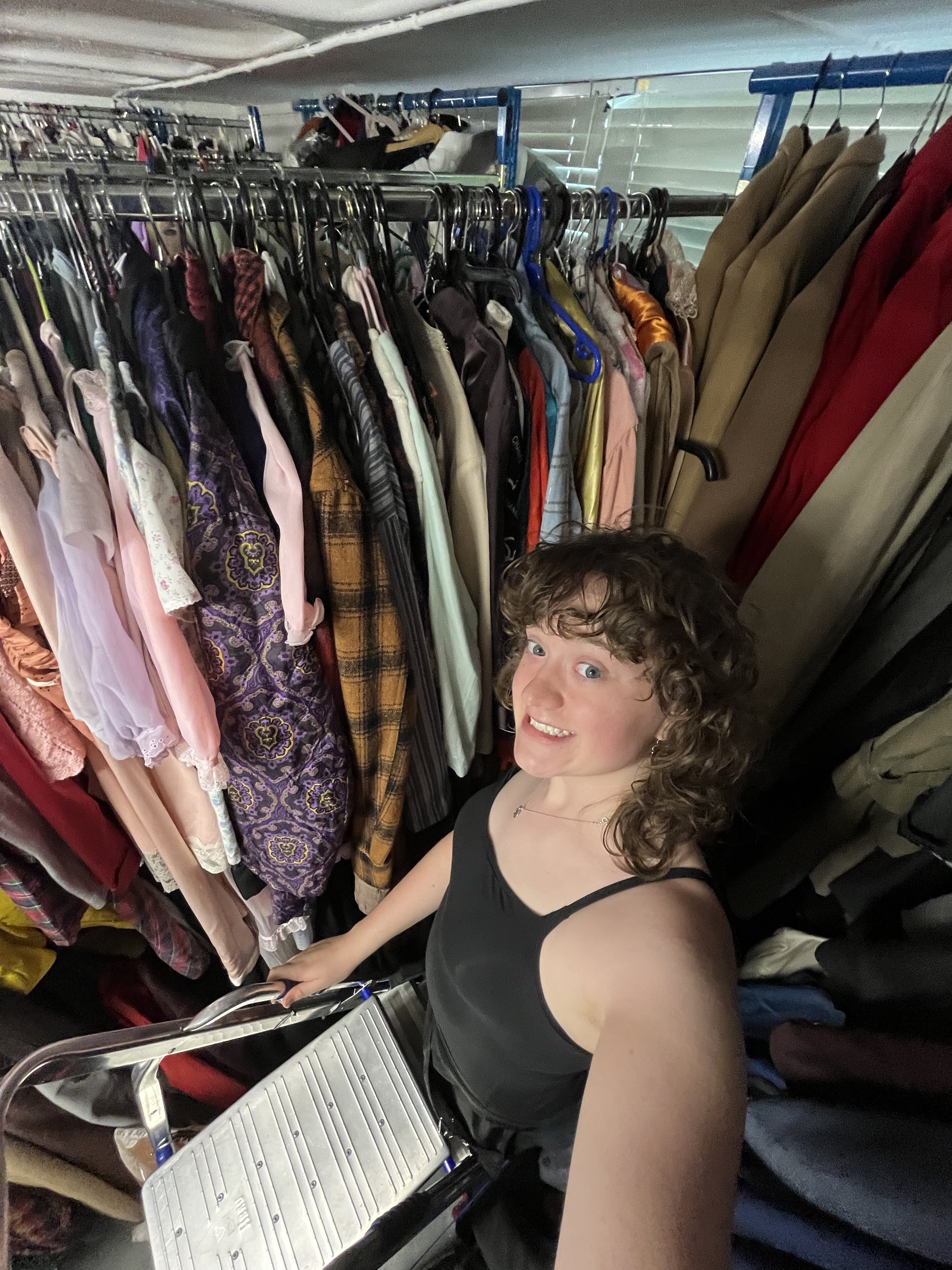 sourcing and pulling from wardrobe